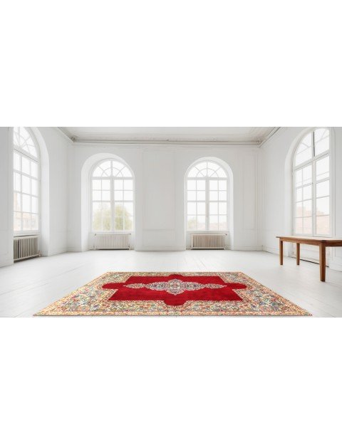 Rot Persien Kerman  326 x 248 cm