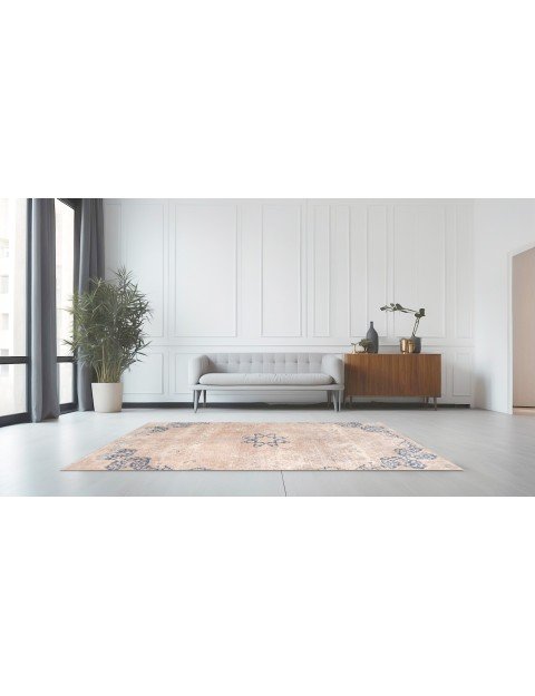 Lila Persien Persisk vintage matta  217 x 123 cm