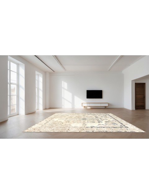 Beige Persien Persisk vintage matta  291 x 200 cm