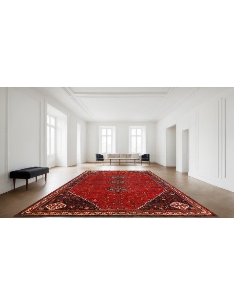 Rot Persien Shiraz  321 x 231 cm