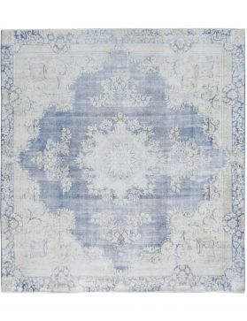 Vintage Teppich 250 x 250 blau