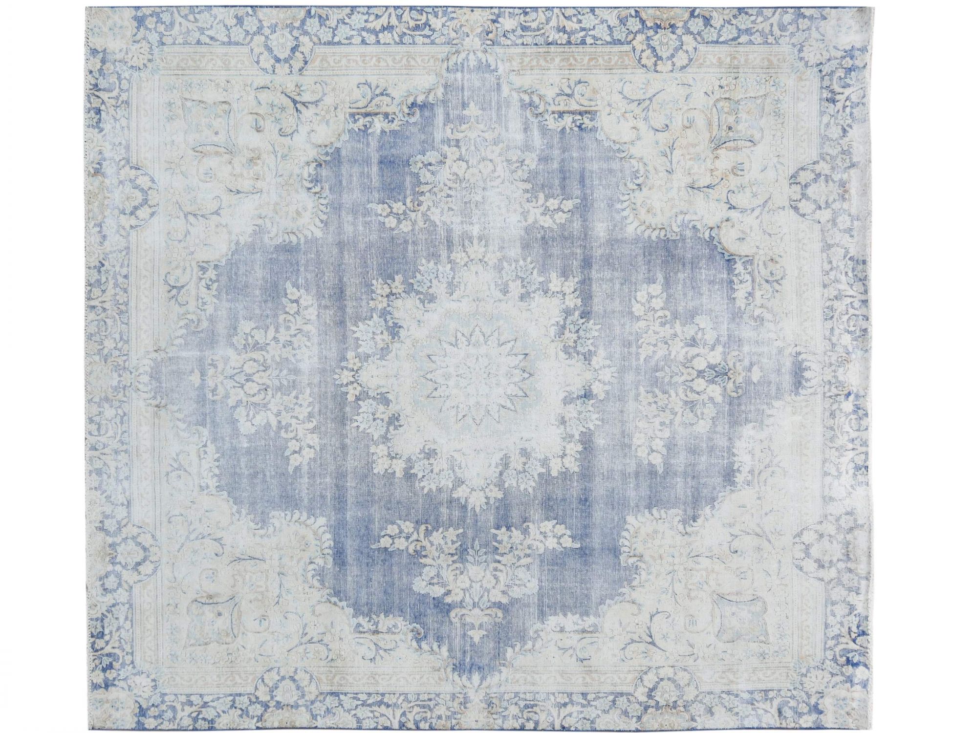 Tappeto vintage  blu <br/>250 x 250 cm