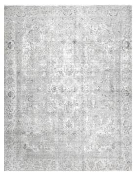 Tappeto vintage persiano 294 x 224 grigo
