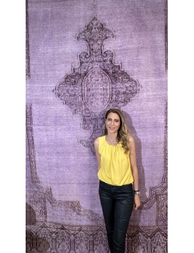 Lila Persien Persischer Vintage Heritage 414 x 296 cm - view 1