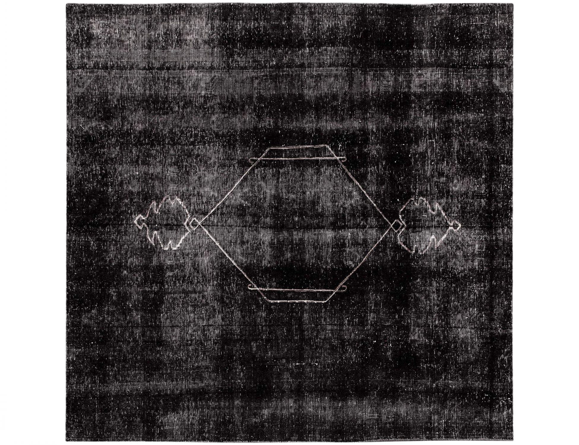 Persisk vintage teppe   190 x 190 cm