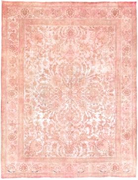 Tappeto Vintage 393 x 284 rosa