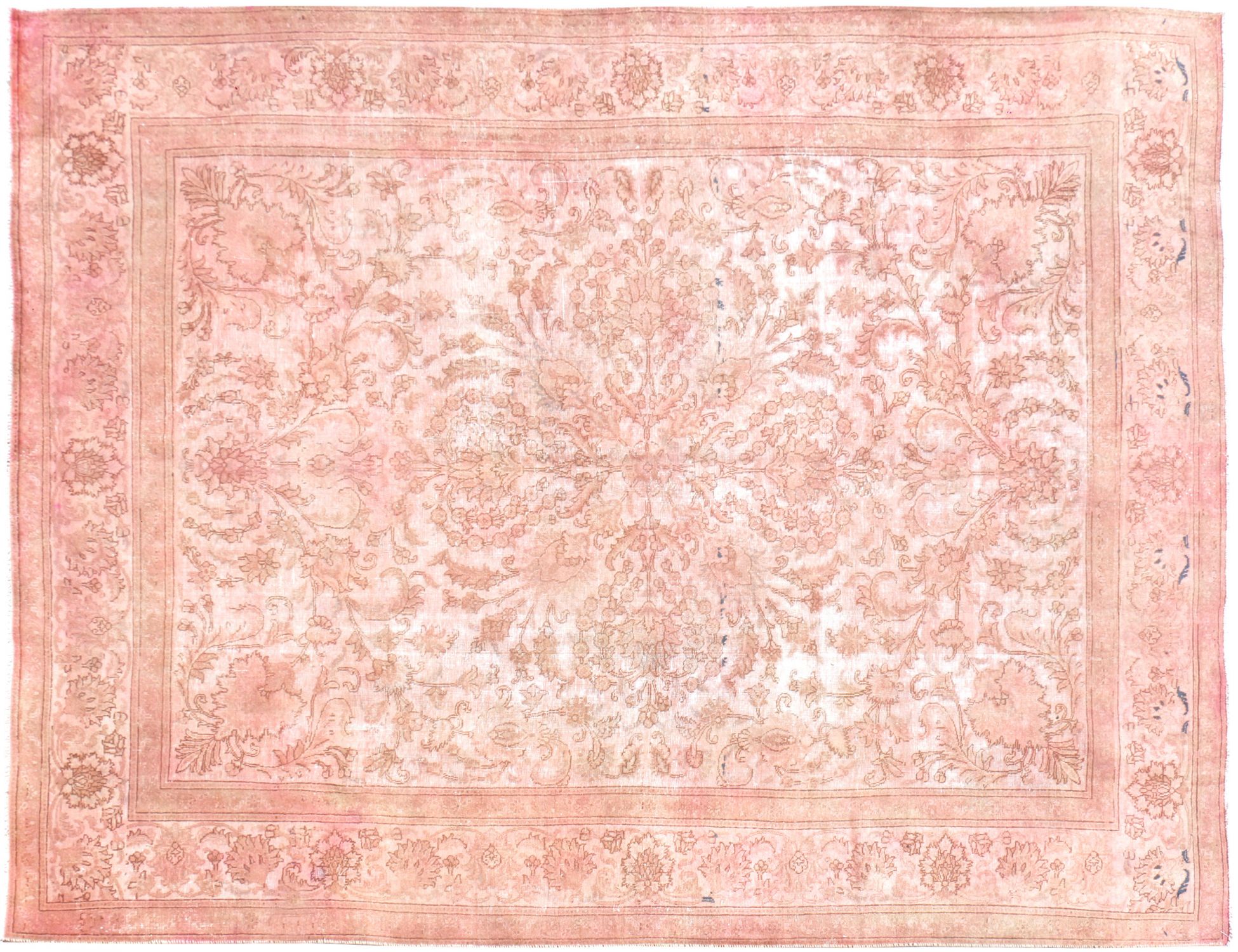 Vintage teppe  rosa <br/>393 x 284 cm
