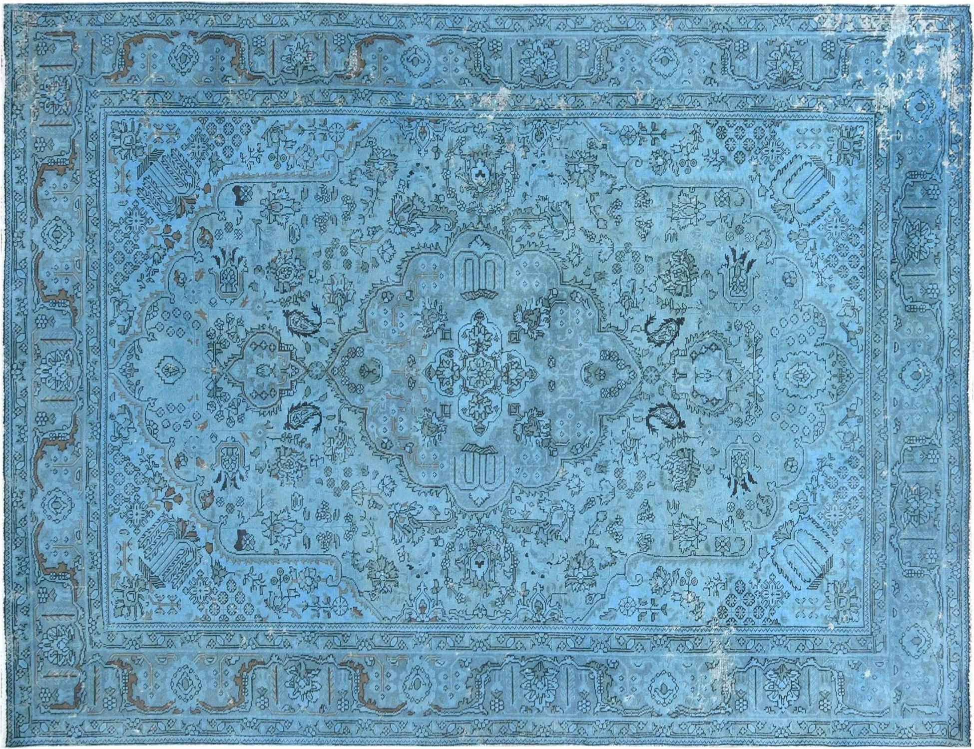 Tappeto Vintage  blu <br/>302 x 205 cm