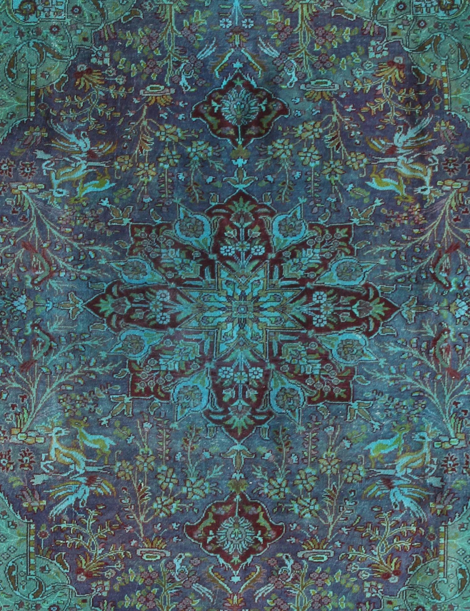 Persischer Vintage Teppich  blau <br/>300 x 195 cm