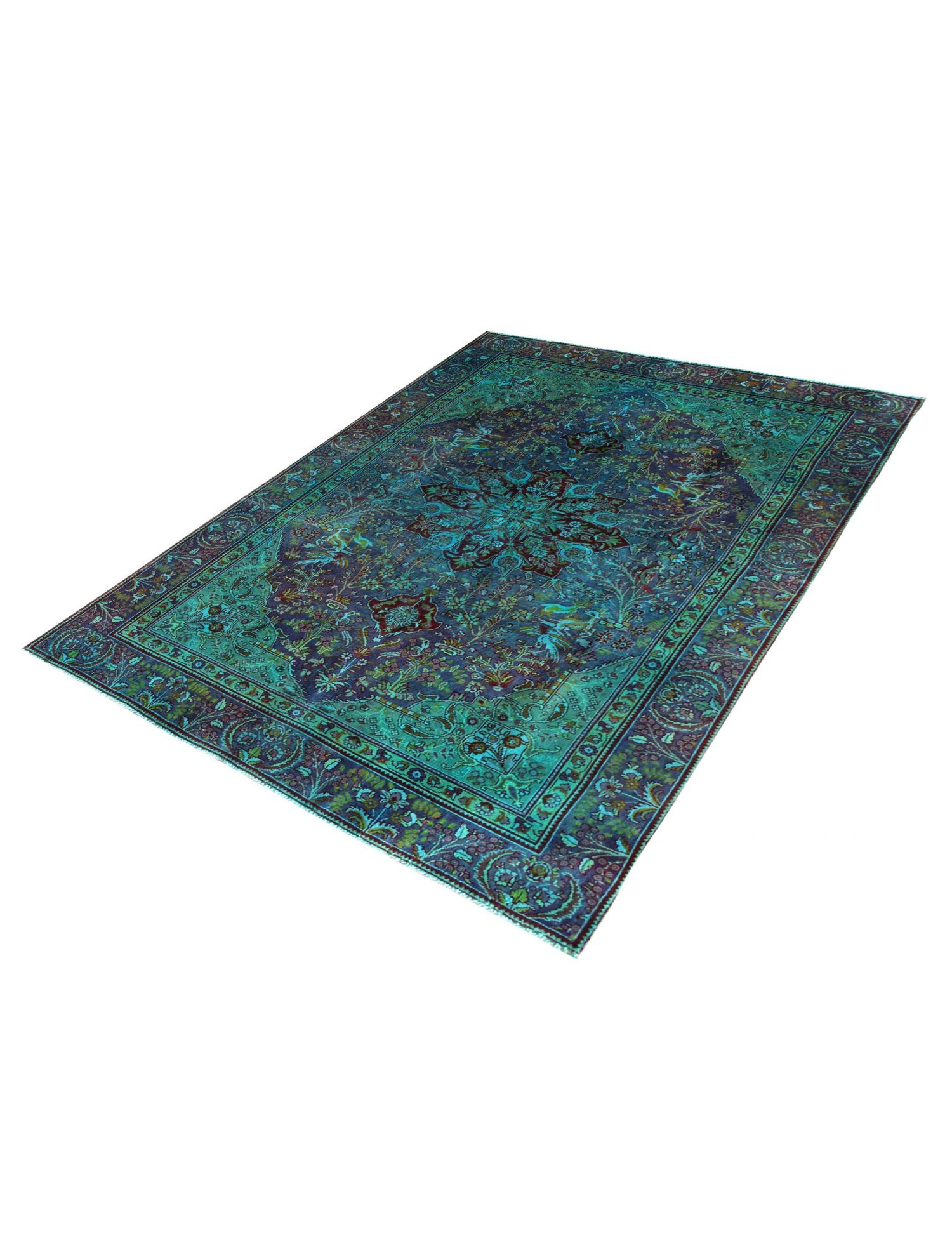 Persischer Vintage Teppich  blau <br/>300 x 195 cm