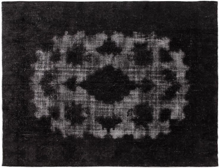 Svart Persien Persisk vintage matta  450 x 290 cm