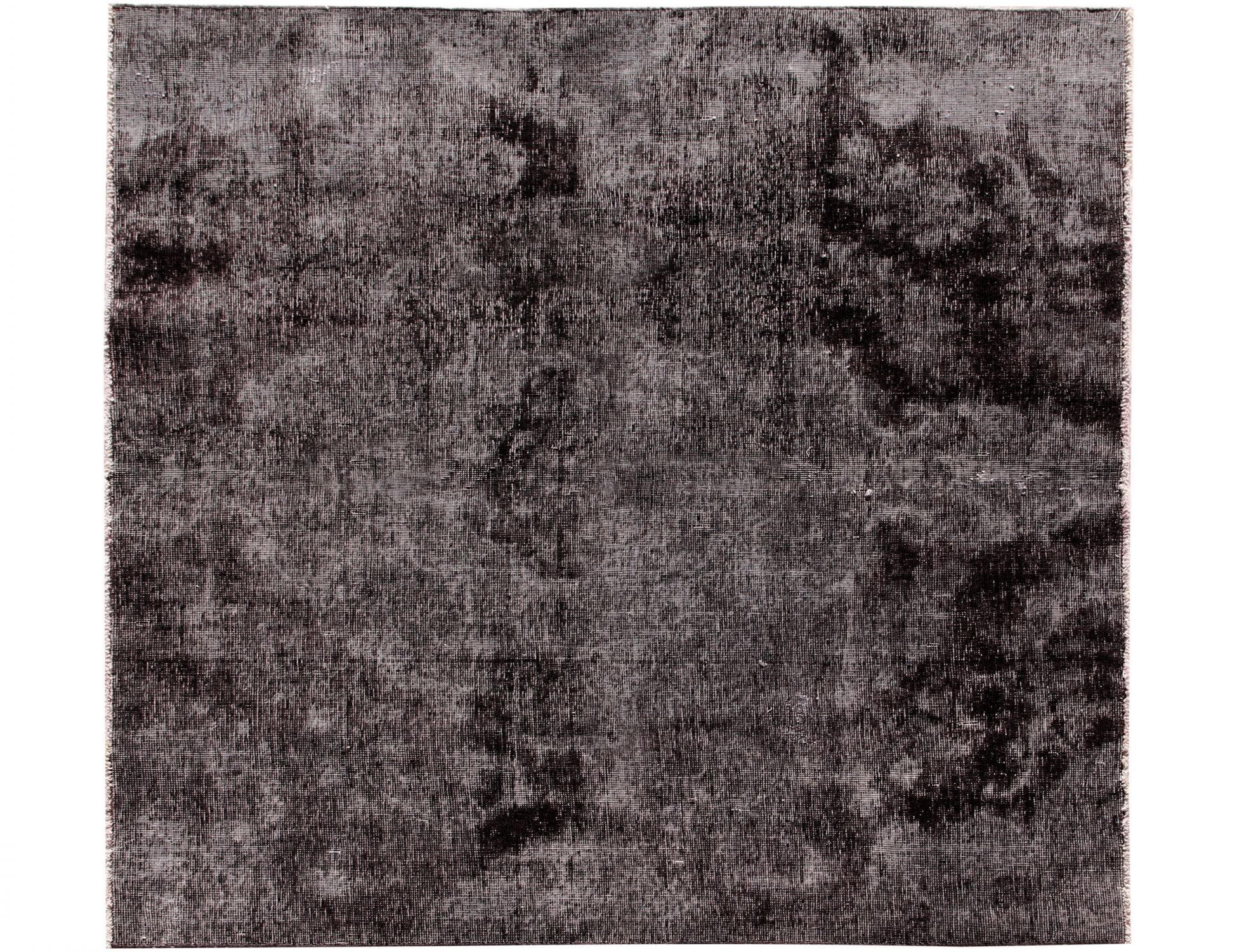 Persisk vintage matta  svart <br/>183 x 205 cm
