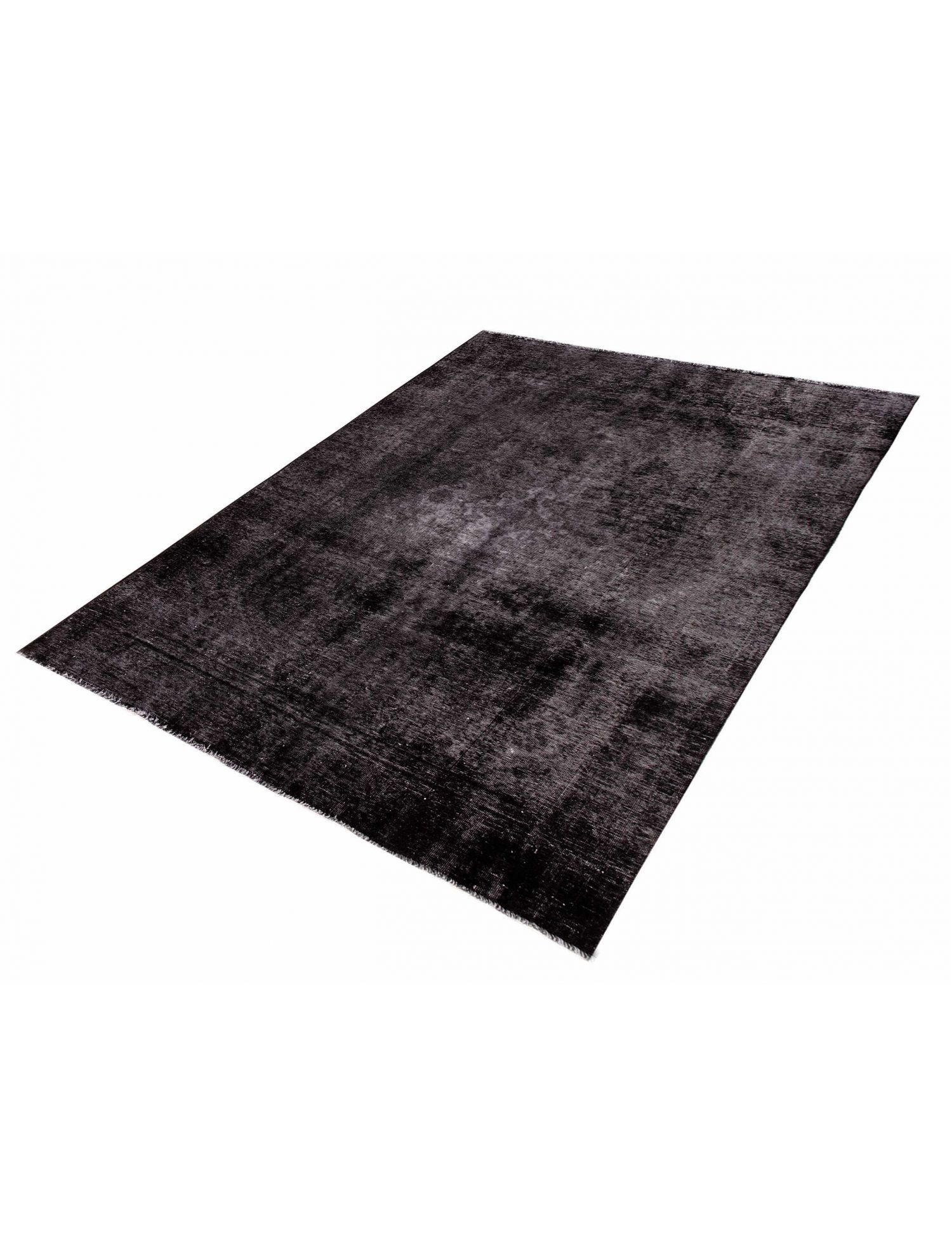 Persischer Vintage Teppich  schwarz <br/>250 x 198 cm