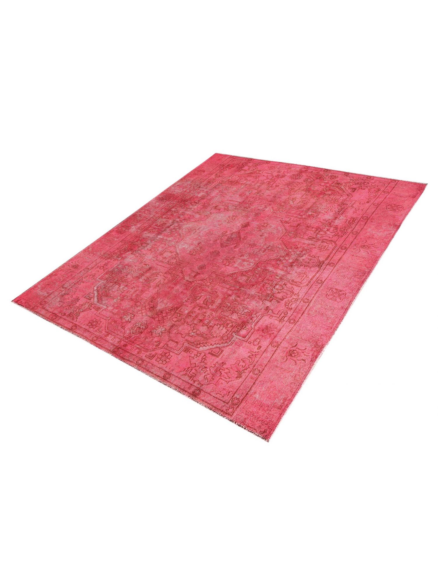 Persischer Vintage Teppich  rosa <br/>245 x 195 cm