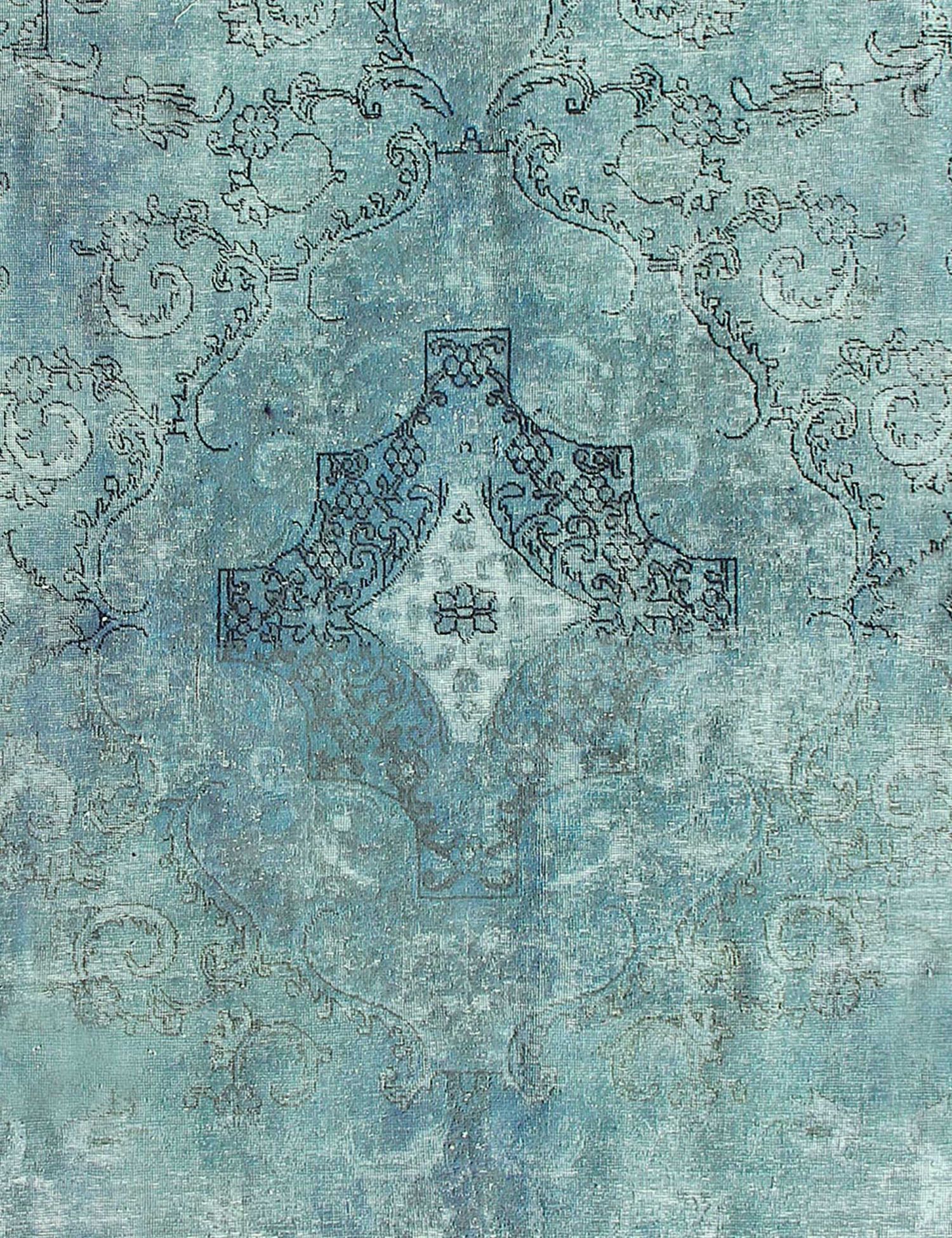 Tappeto vintage persiano  blu <br/>345 x 258 cm