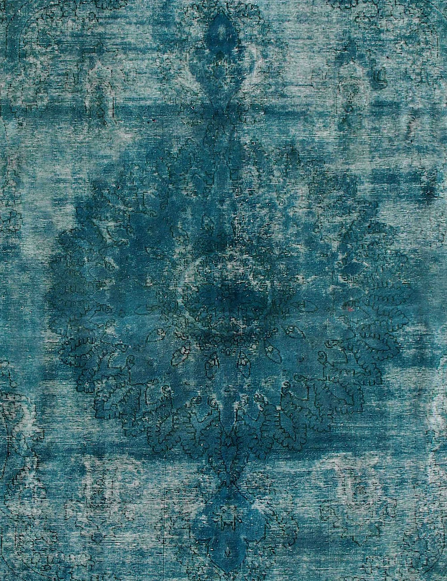 Tappeto vintage persiano  turchese <br/>350 x 273 cm
