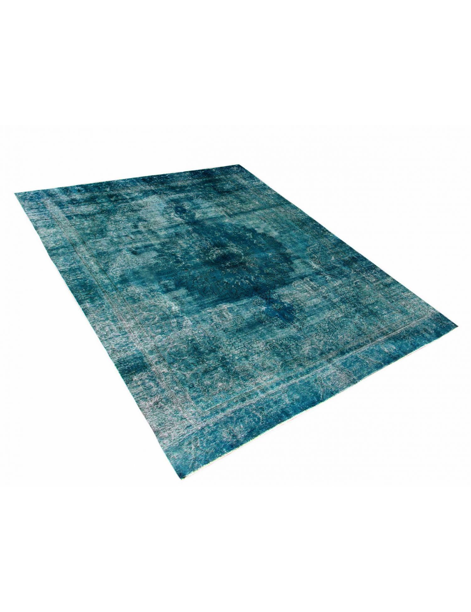 Tappeto vintage persiano  turchese <br/>350 x 273 cm