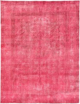 Persischer Vintage Teppich 340 x 250 rosa