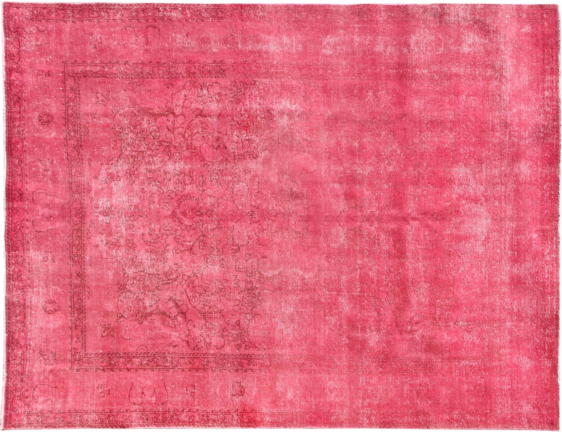 Tappeto vintage persiano  rosa <br/>340 x 250 cm