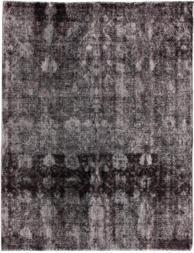 Noir Persan Tapis Persan vintage  290 x 216 cm