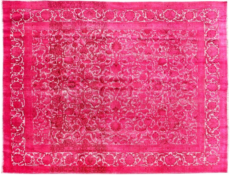Roze Perzië Perzisch Vintage Tapijt 348 x 300 cm