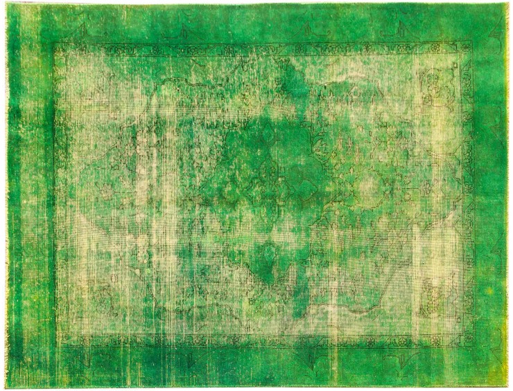 Verde Persa Alfombra persa vintage 277 x 177 cm