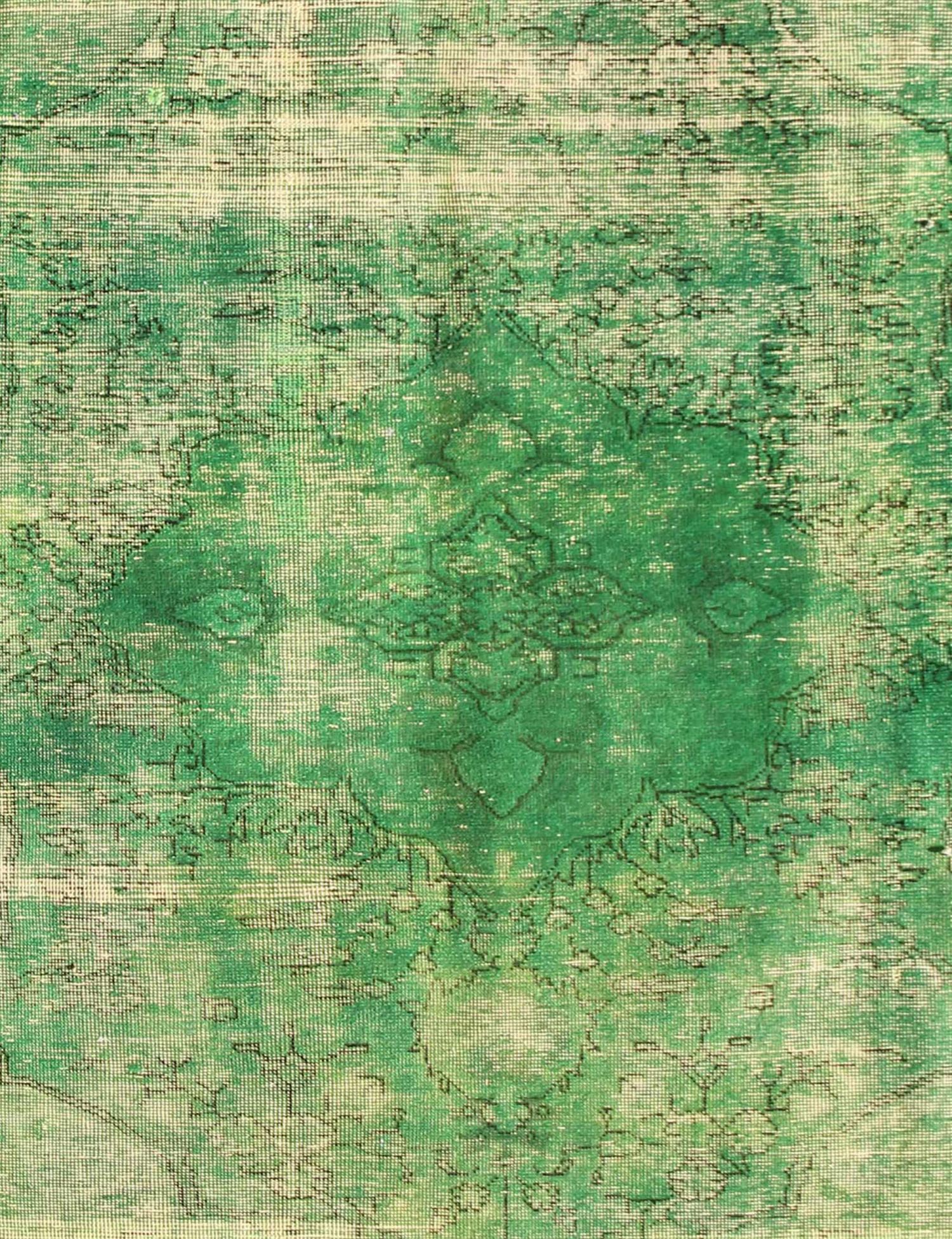 Tappeto vintage persiano  verde <br/>277 x 177 cm