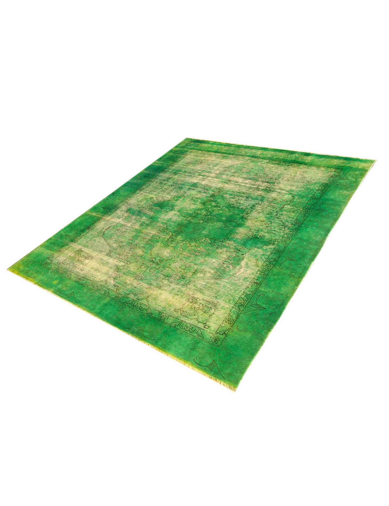 Tappeto vintage persiano  verde <br/>277 x 177 cm