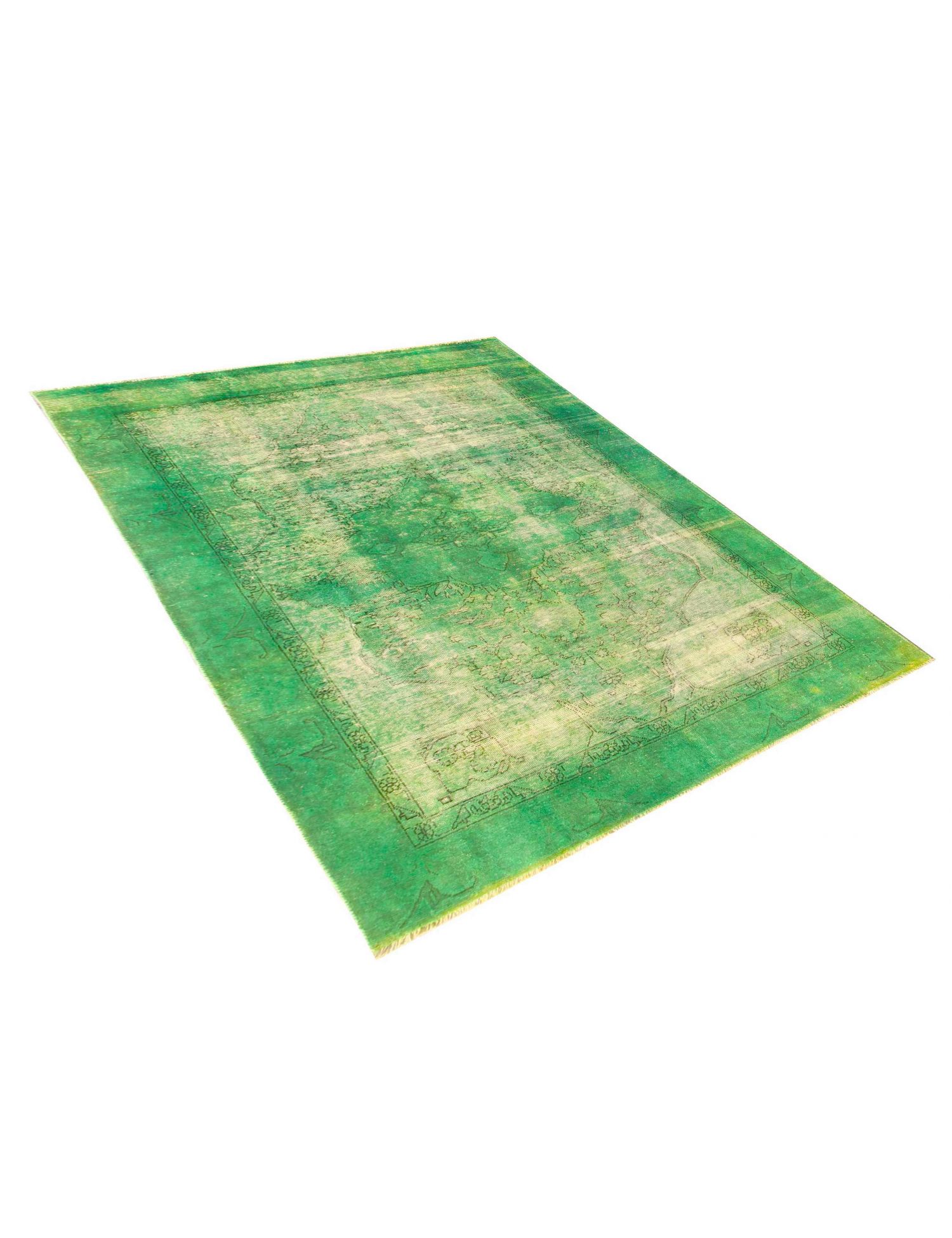 Tappeto vintage persiano  verde <br/>277 x 177 cm