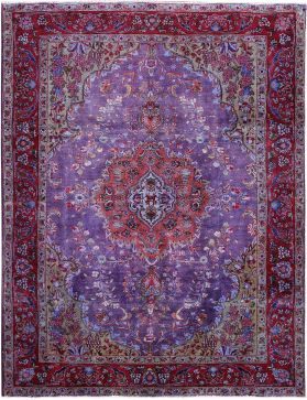 Tappeto vintage persiano  viola <br/>295 x 200 cm