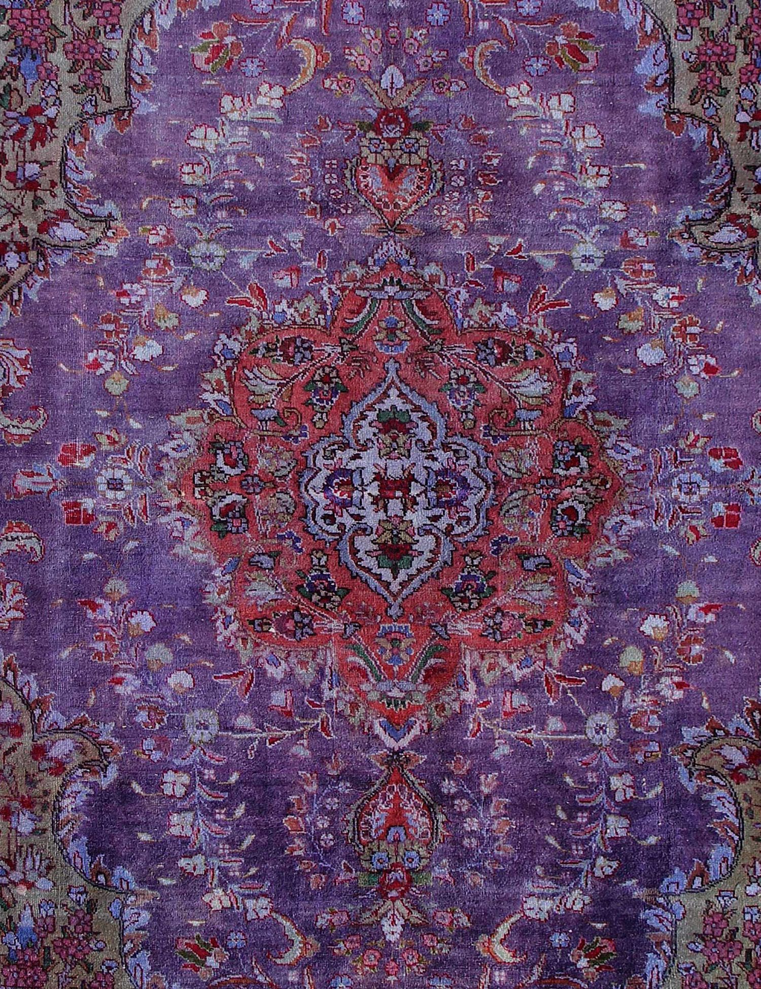 Tappeto vintage persiano  viola <br/>295 x 200 cm