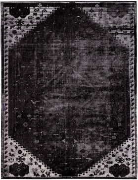 Tappeto vintage persiano  nero <br/>250 x 162 cm
