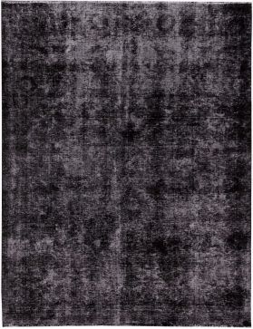 Alfombra persa vintage 284 x 200 negro