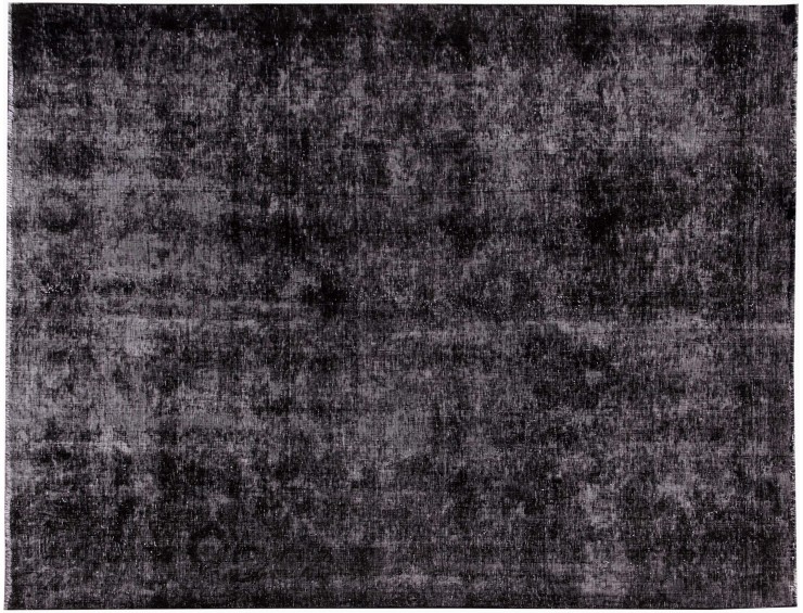 Sort Persien Persisk Vintagetæppe 284 x 200 cm