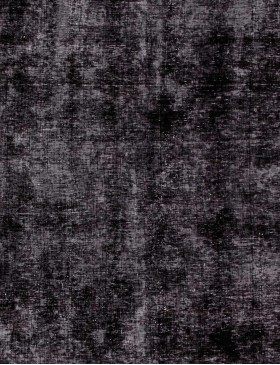 Schwarz Persien Persischer Vintage Teppich  284 x 200 cm