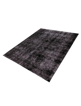 Schwarz Persien Persischer Vintage Teppich  284 x 200 cm