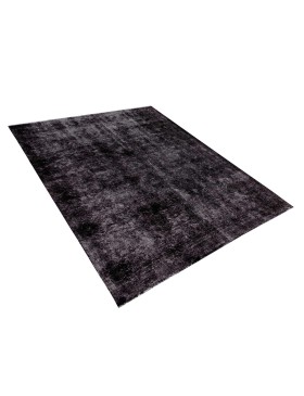 Schwarz Persien Persischer Vintage Teppich  284 x 200 cm