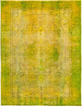 Persischer Vintage Teppich 280 x 185 gelb