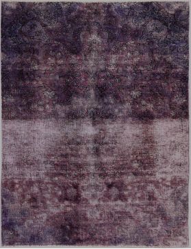 Persischer Vintage Teppich 230 x 138 lila