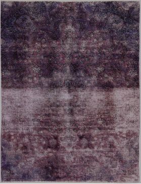 Tapis Persan vintage 230 x 138 violet