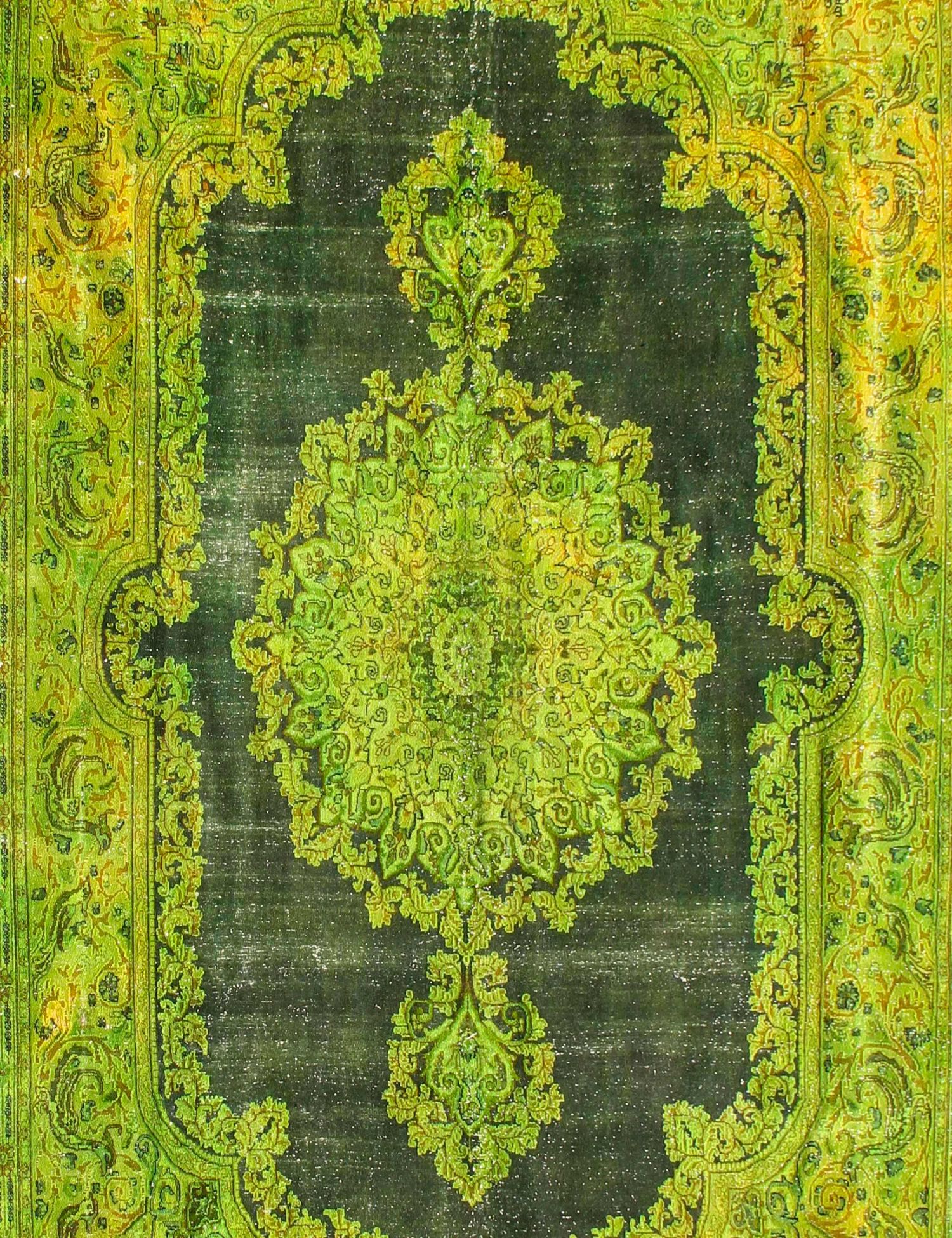 Alfombra persa vintage  amarillo <br/>374 x 300 cm