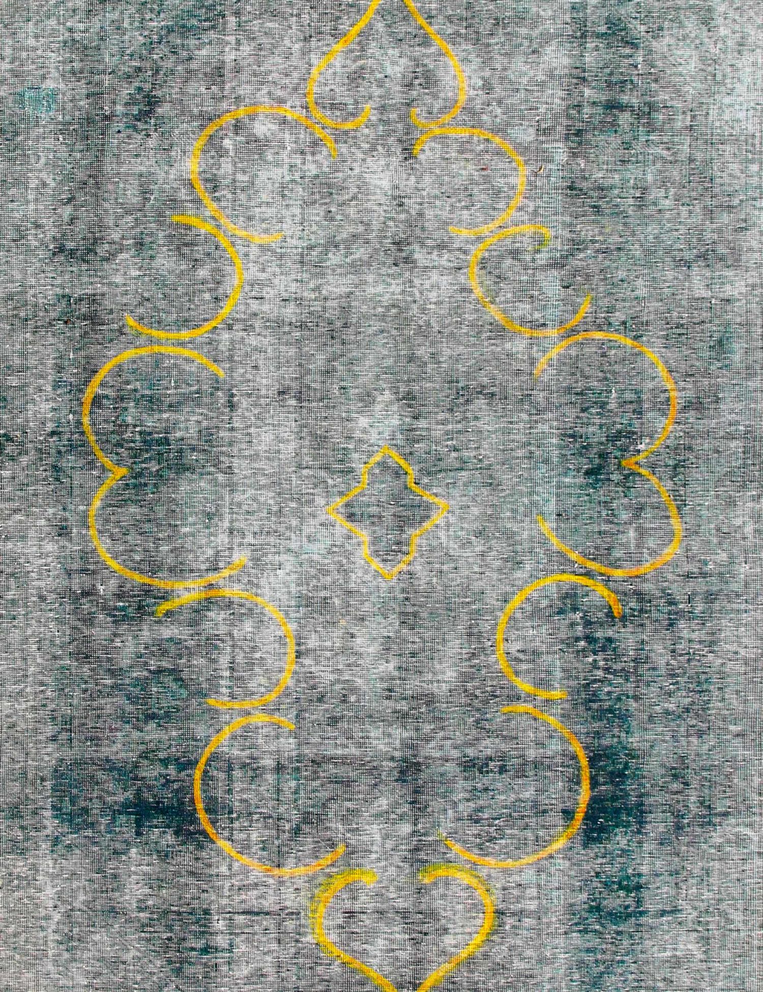 Tappeto vintage persiano  verde <br/>284 x 197 cm