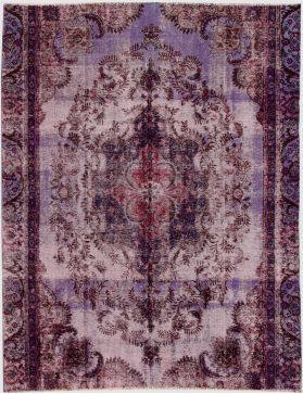 Persisk vintage teppe 256 x 212 blå