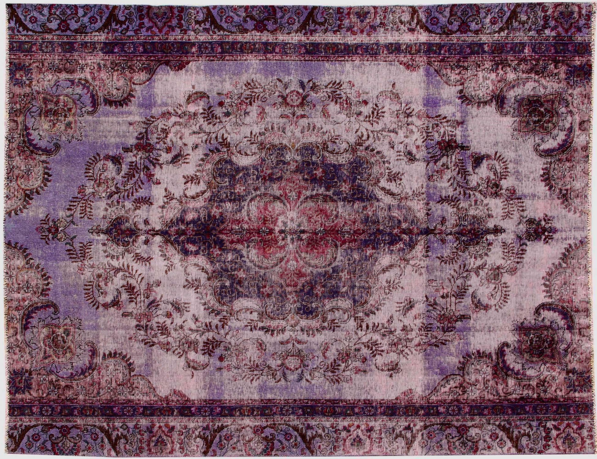 Persischer Vintage Teppich  blau <br/>256 x 212 cm