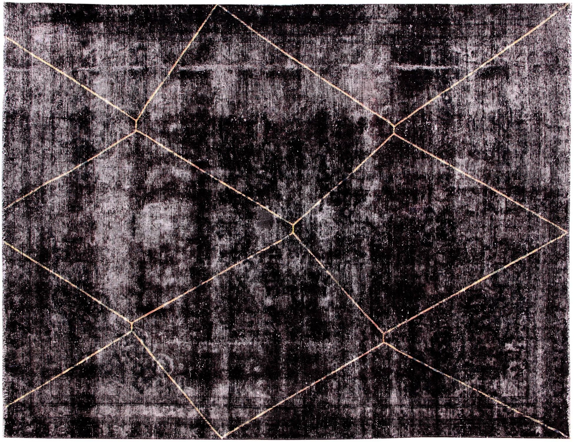 Tappeto vintage persiano  nero <br/>320 x 237 cm