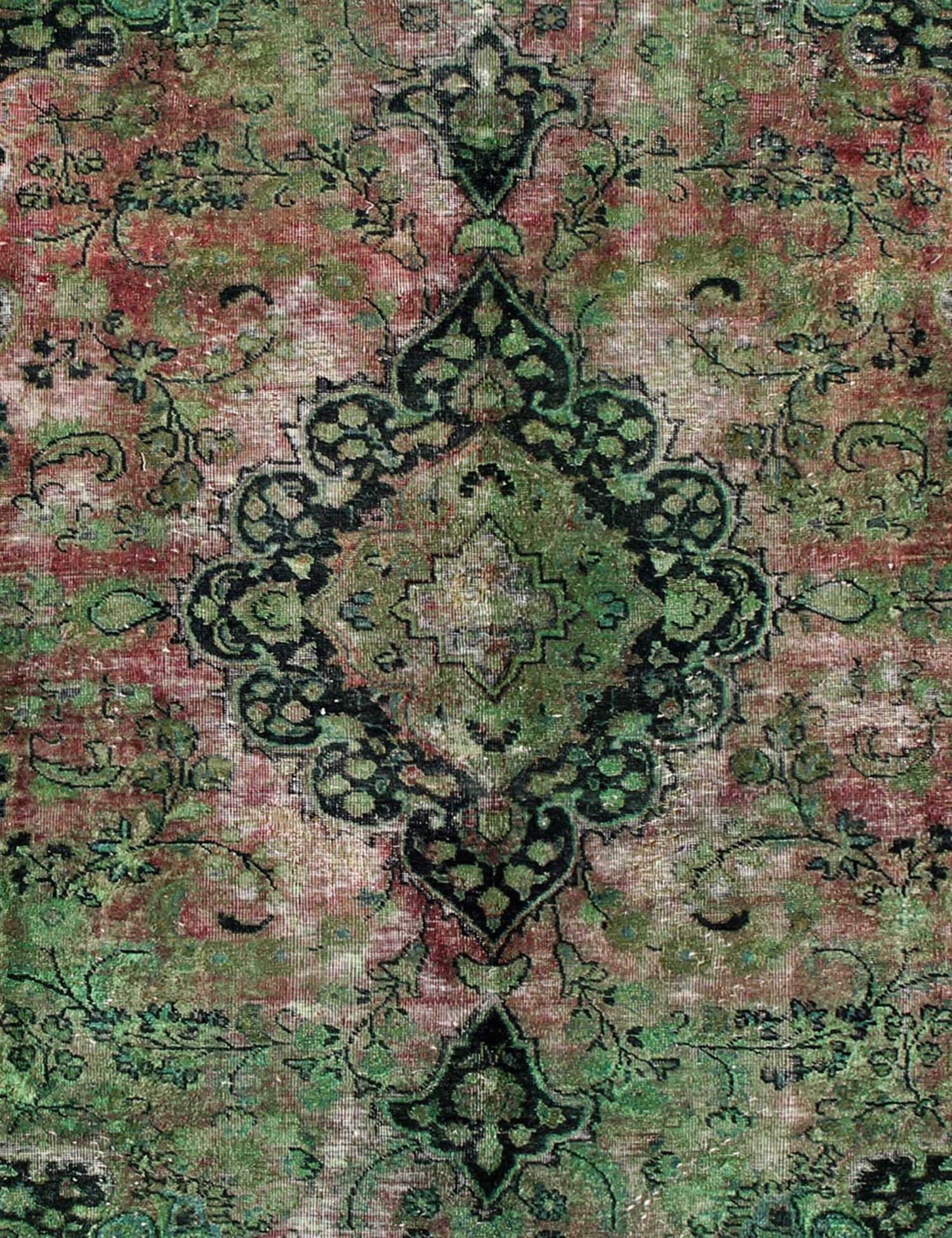 Perzisch Vintage Tapijt  groen <br/>284 x 192 cm