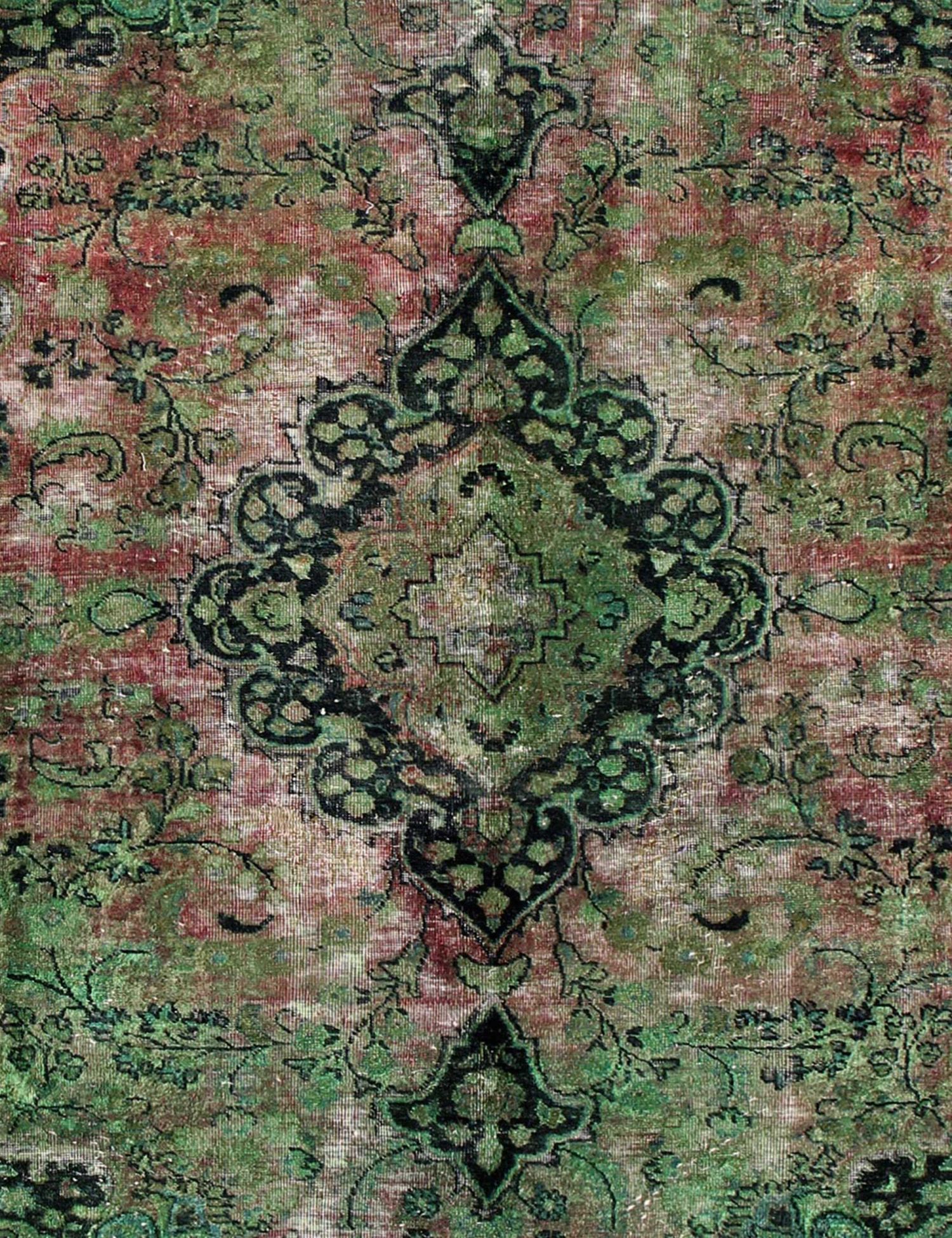 Tappeto vintage persiano  verde <br/>284 x 192 cm
