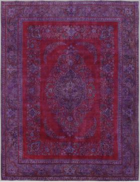 Persialaiset vintage matot 395 x 305 violetti