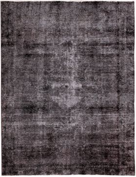 Persischer Vintage Teppich 316 x 200 schwarz