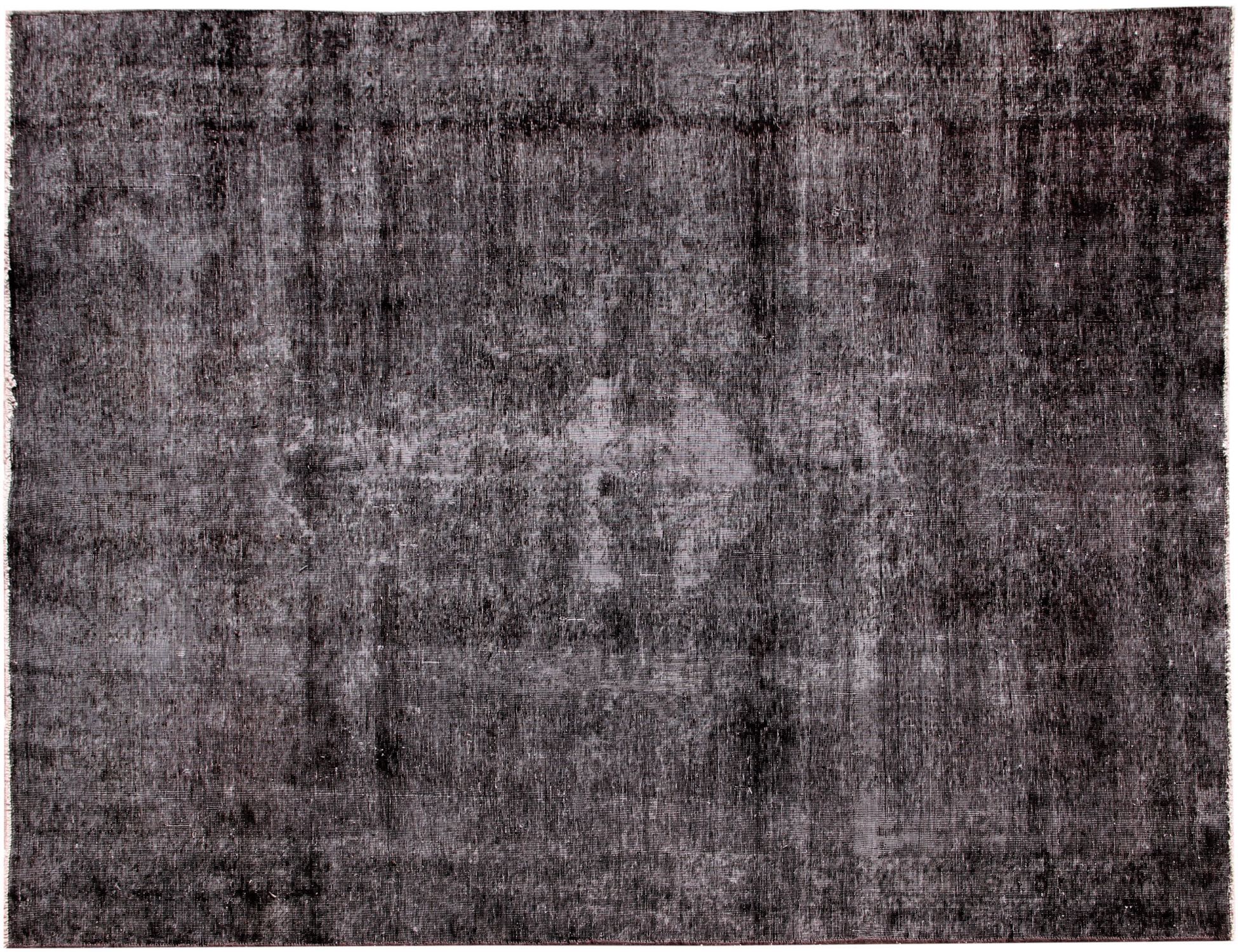 Persischer Vintage Teppich  schwarz <br/>316 x 200 cm